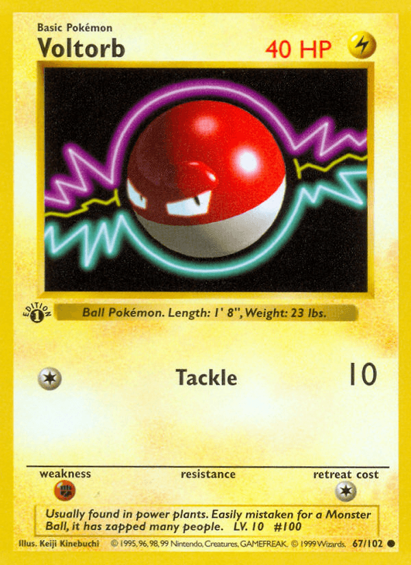 Voltorb (Base) #67 card art