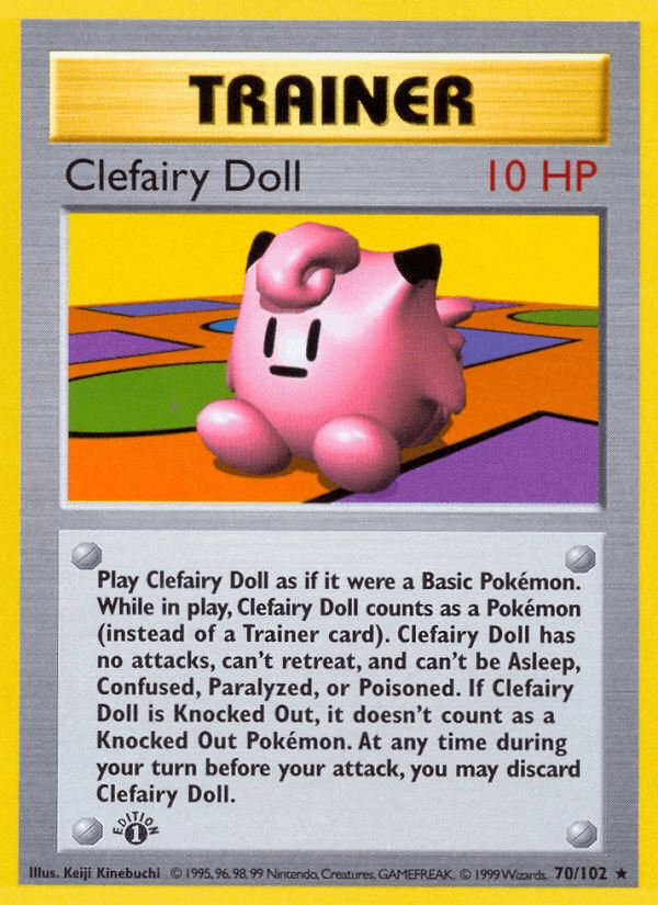 Clefairy Doll (Base) #70 card art