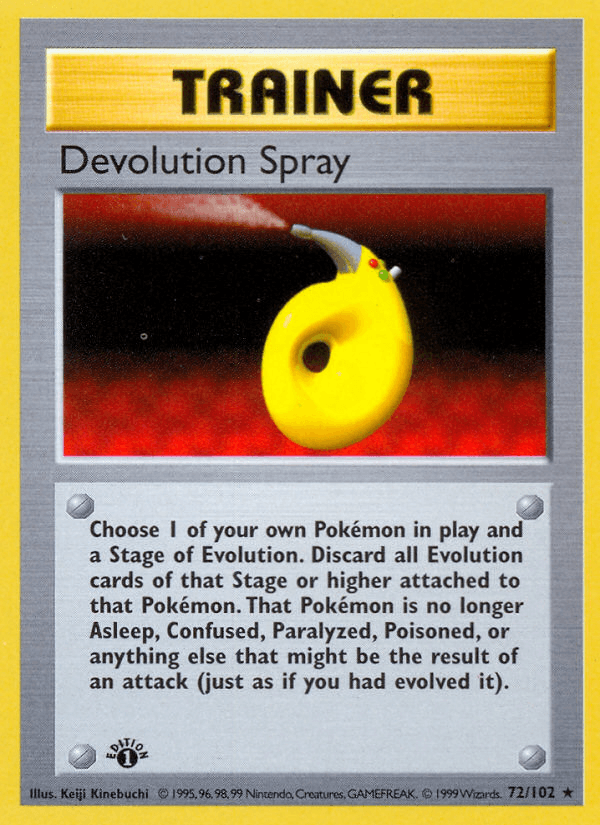 Devolution Spray (Base) #72 card art