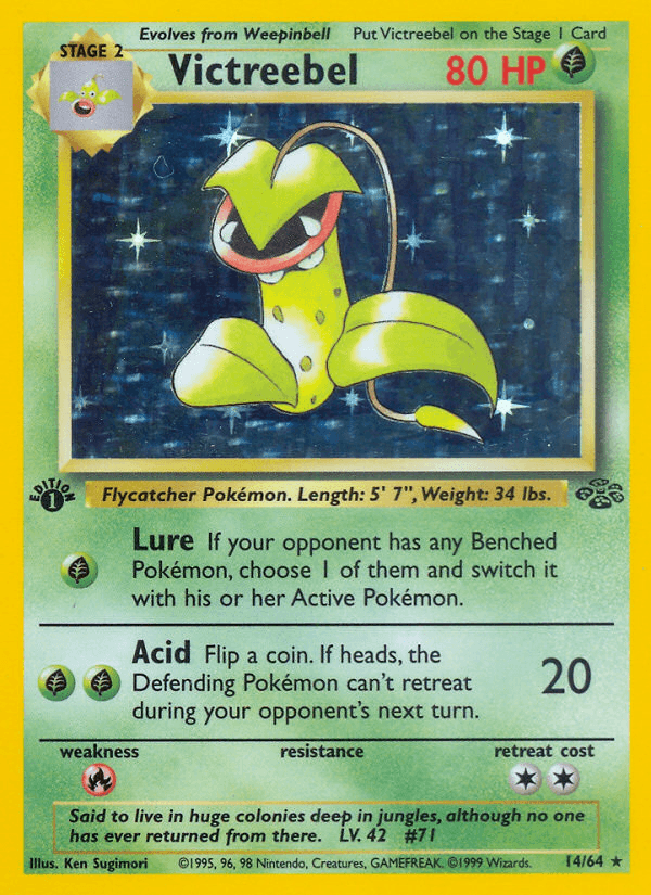 Victreebel (Jungle) #14 card art