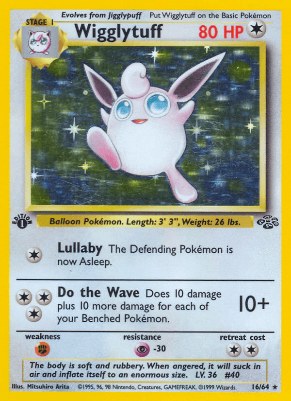 Wigglytuff (Jungle) #16 card art
