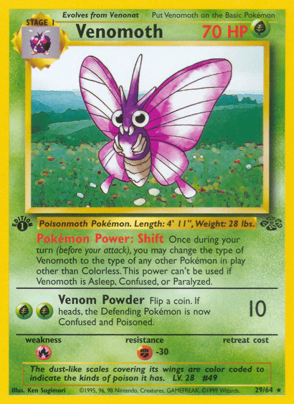Venomoth (Jungle) #29