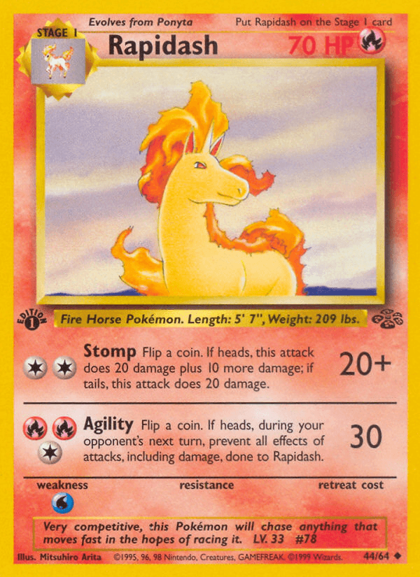 Rapidash (Jungle) #44