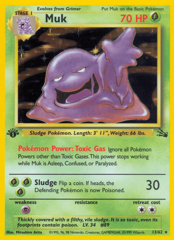 Muk (Fossil) #13 card art