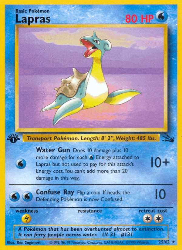 Lapras (Fossil) #25