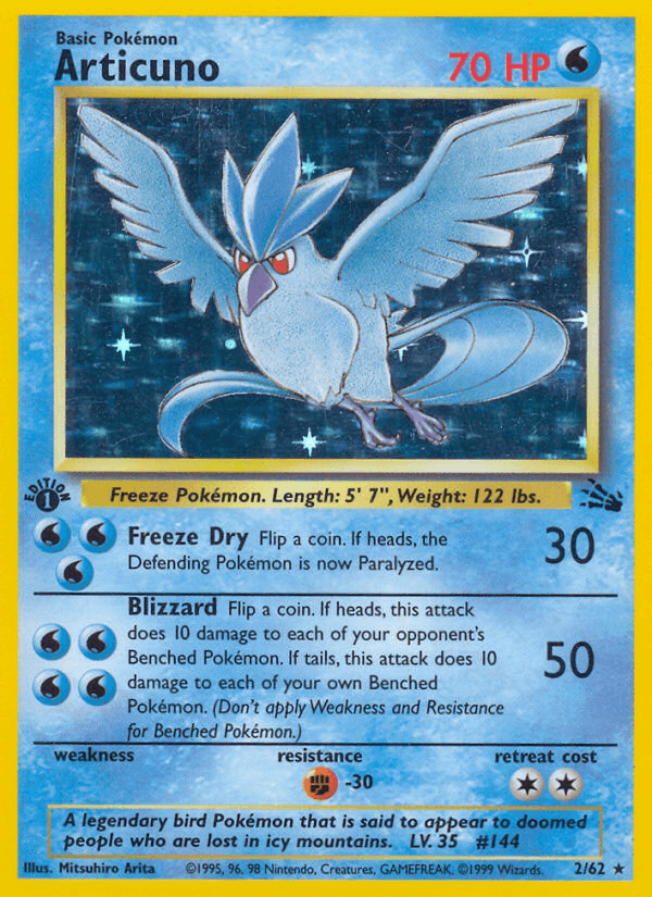 Articuno (Fossil) #2 card art
