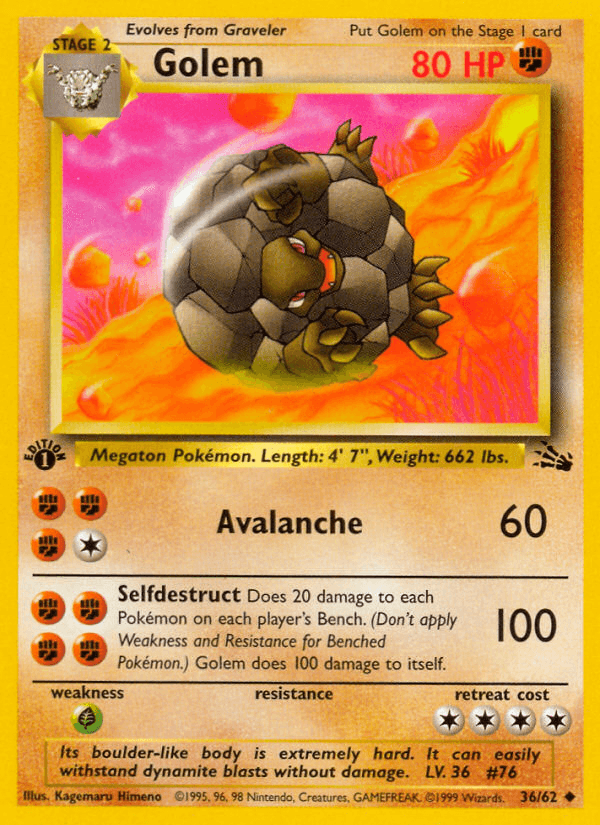Golem (Fossil) #36