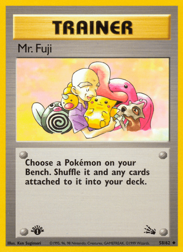 Mr. Fuji (Fossil) #58 card art