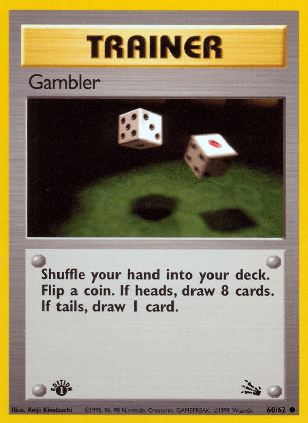 Gambler (Fossil) #60 card art