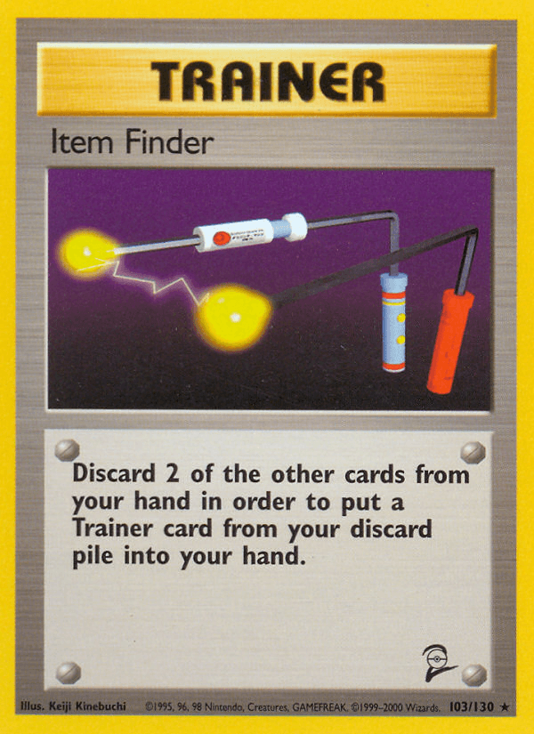 Item Finder (Base Set 2) #103 card art