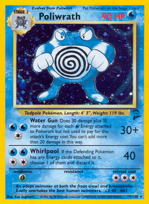 Poliwrath (Base Set 2) #15 card art