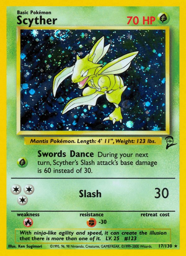 Scyther (Base Set 2) #17 card art