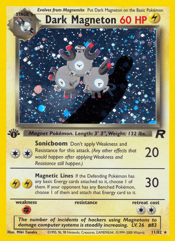 Dark Magneton (Team Rocket) #11 card art