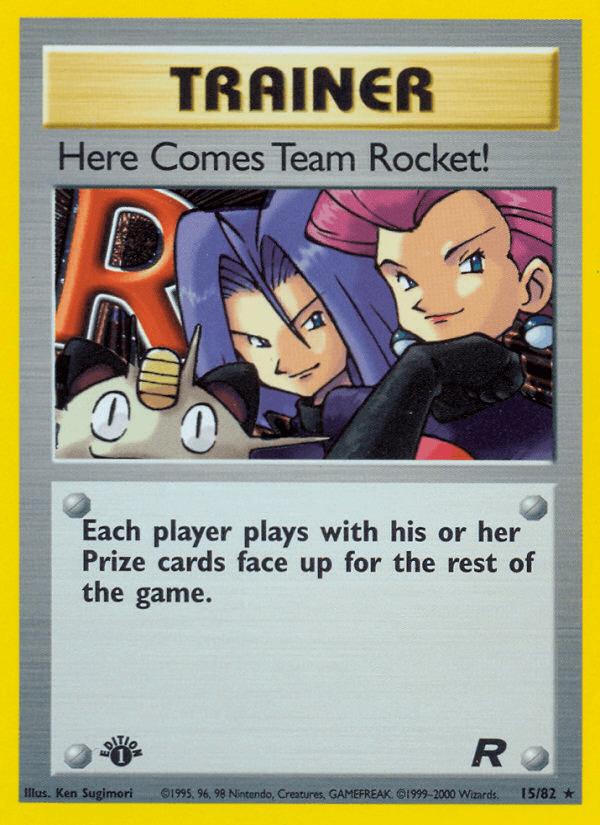 Here Comes Team Rocket! (Team Rocket) #15 card art
