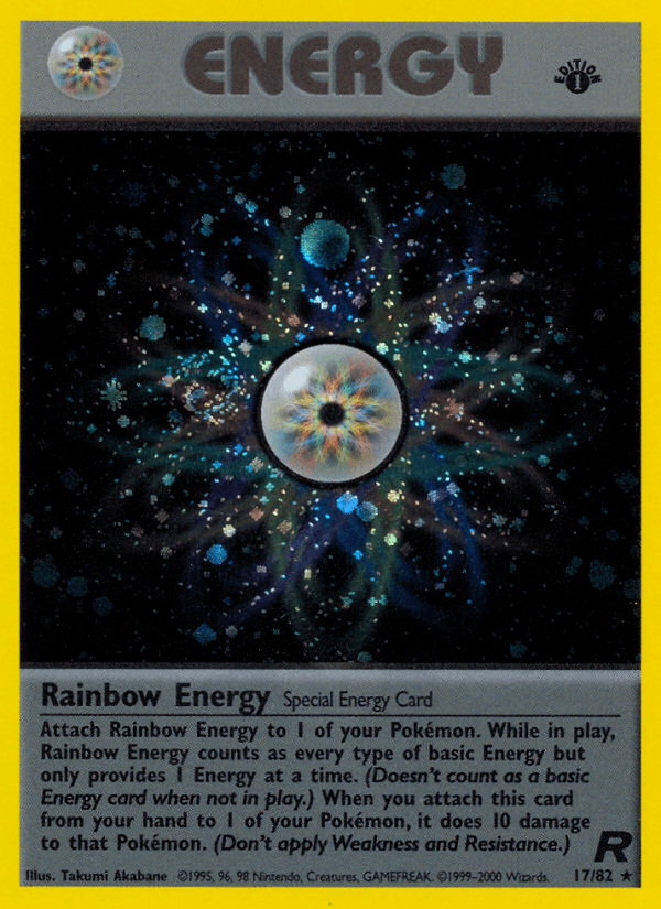 Rainbow Energy (Team Rocket) #17 card art