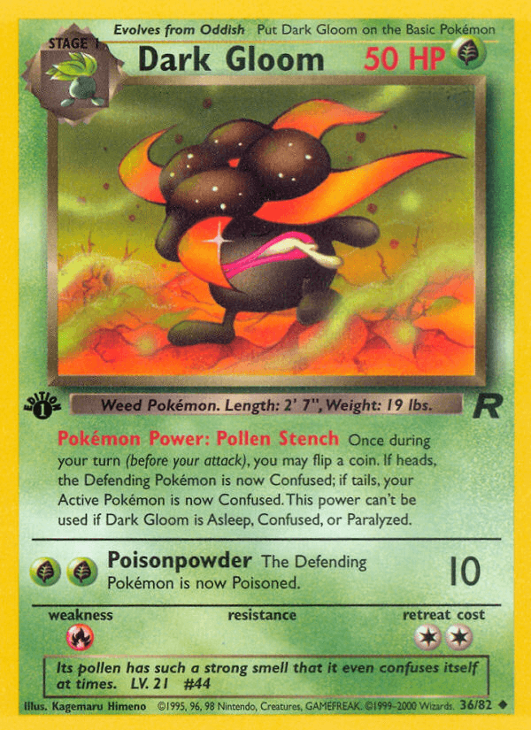 Dark Gloom (Team Rocket) #36 card art