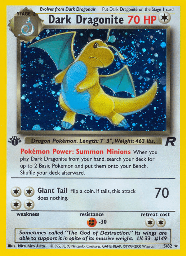 Dark Dragonite (Team Rocket) #5 card art