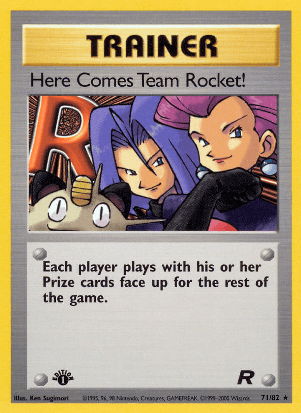 Here Comes Team Rocket! (Team Rocket) #71 card art