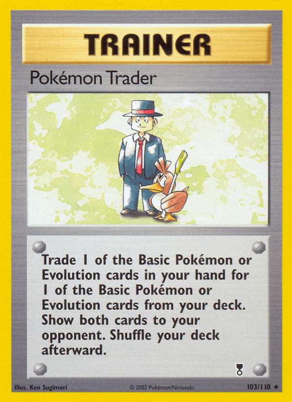 Pokémon Trader (Legendary Collection) #103 card art