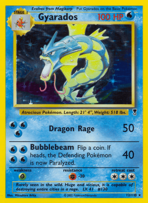 Gyarados (Legendary Collection) #12 card art