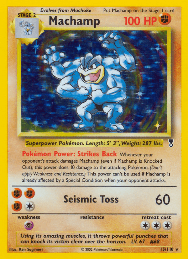 Machamp (Legendary Collection) #15 card art