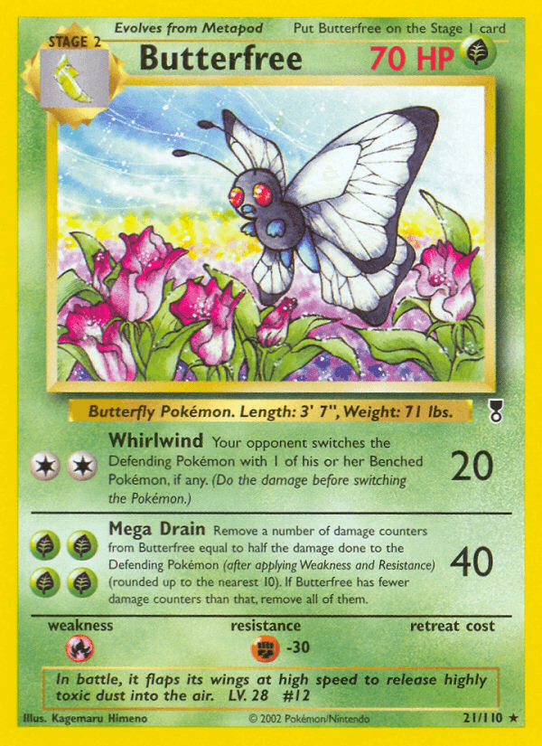 Butterfree (Legendary Collection) #21 card art