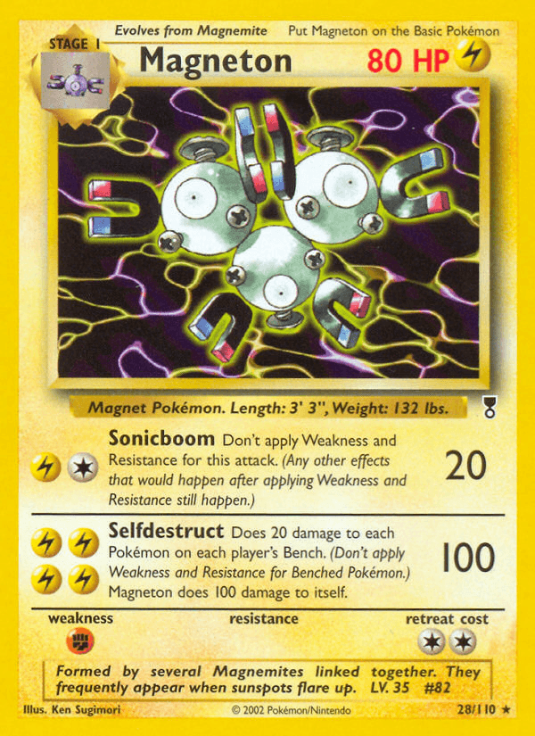 Magneton (Legendary Collection) #28 card art