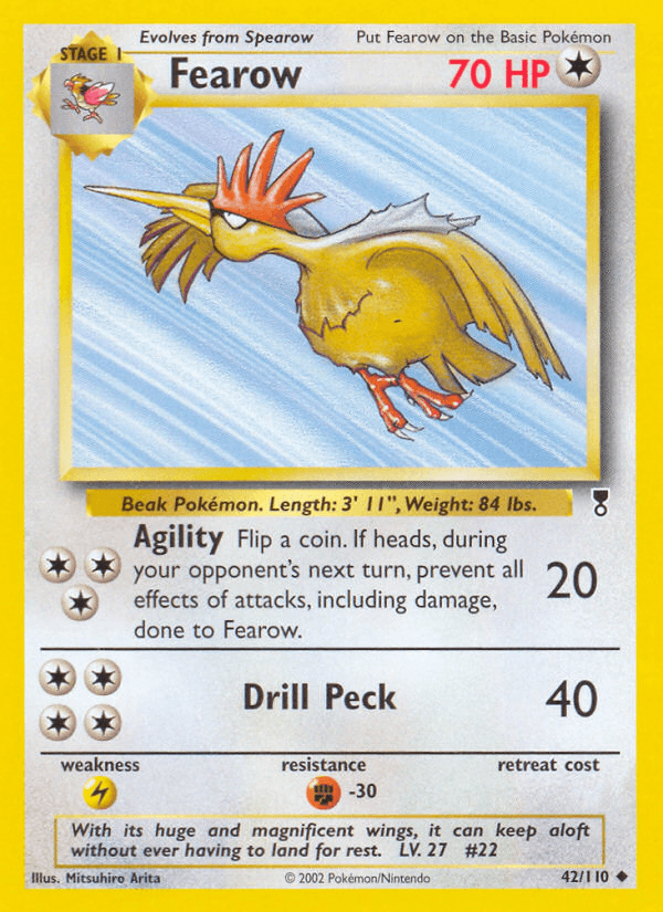 Fearow (Legendary Collection) #42 card art