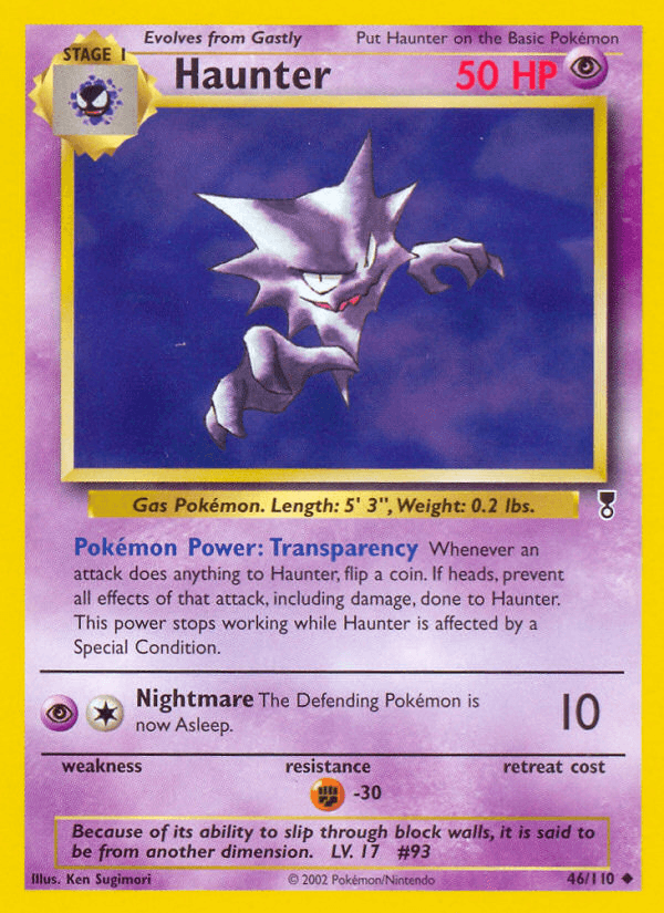 Haunter (Legendary Collection) #46 card art