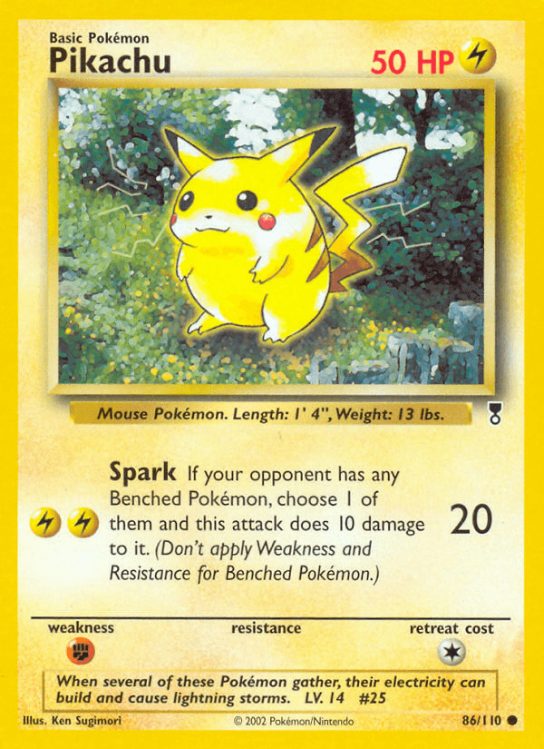 Pikachu (Legendary Collection) #86
