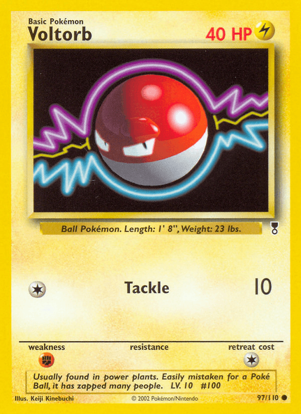 Voltorb (Legendary Collection) #97 card art