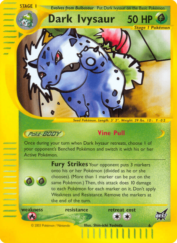 Dark Ivysaur (Best of Game) #6