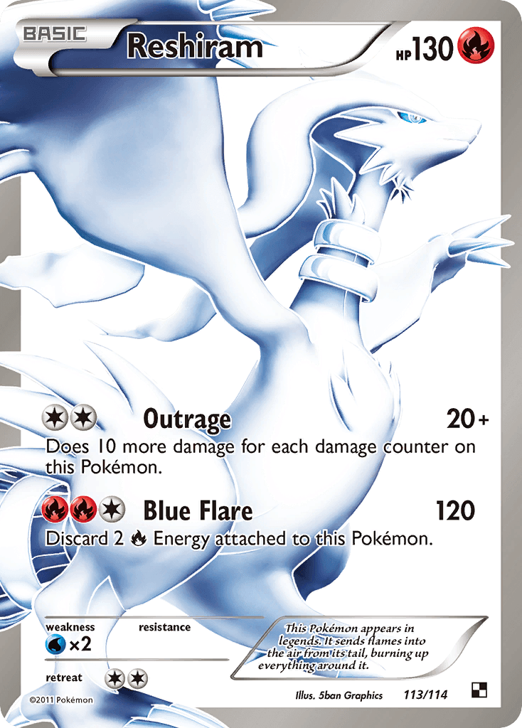 Reshiram (Black & White) #113