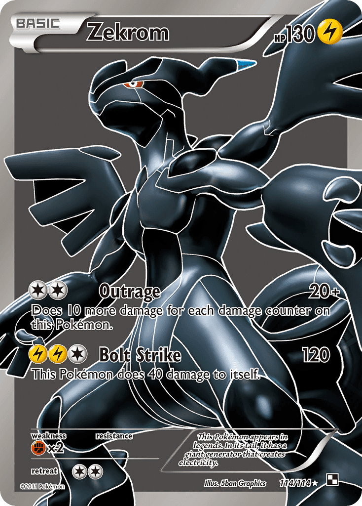Zekrom (Black & White) #114