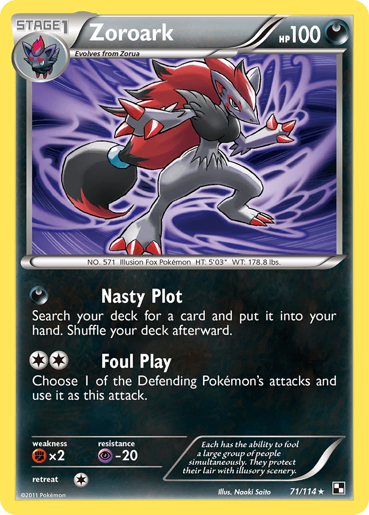 Zoroark (Black & White) #71