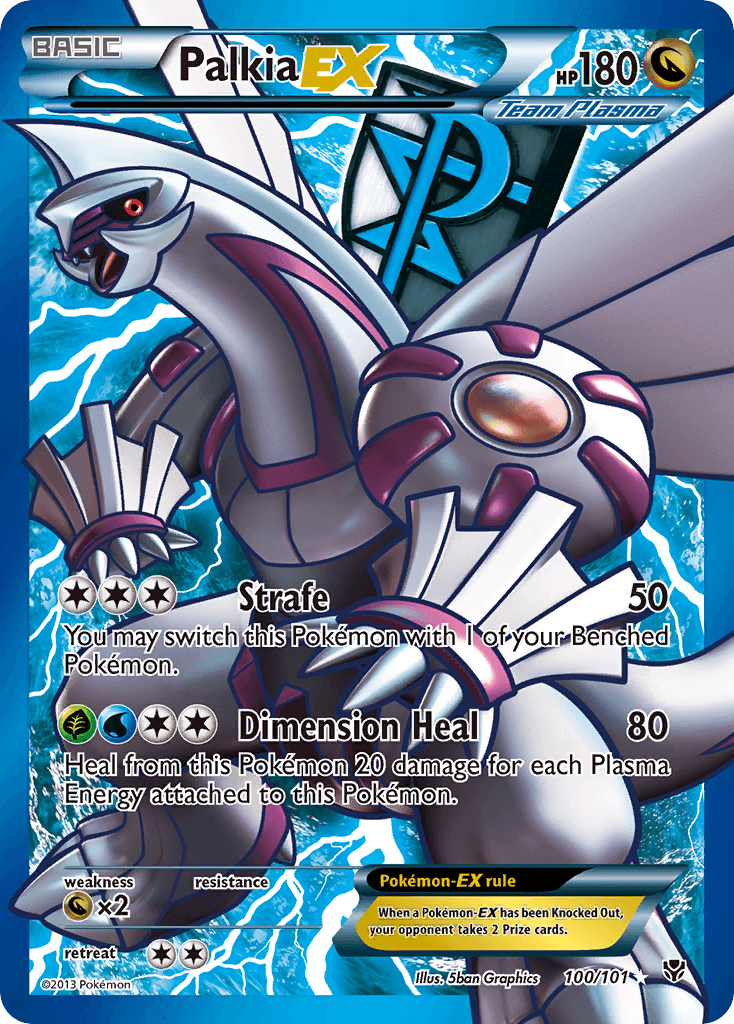 Palkia-EX (Plasma Blast) #100