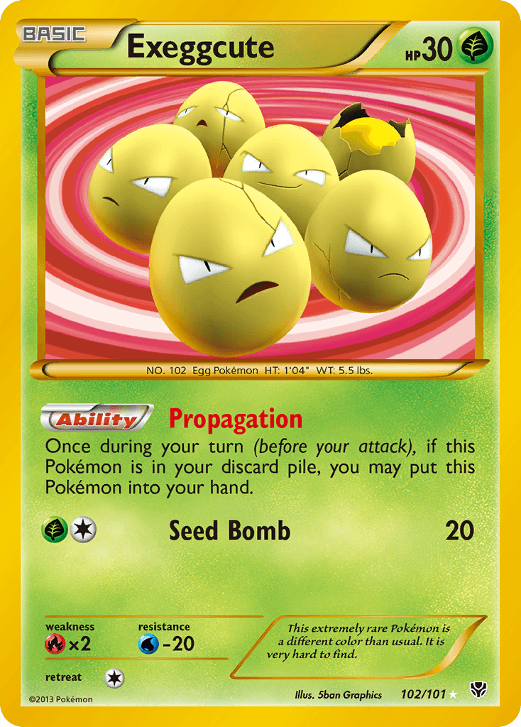 Exeggcute (Plasma Blast) #102