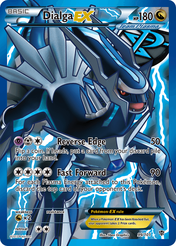 Dialga-EX (Plasma Blast) #99