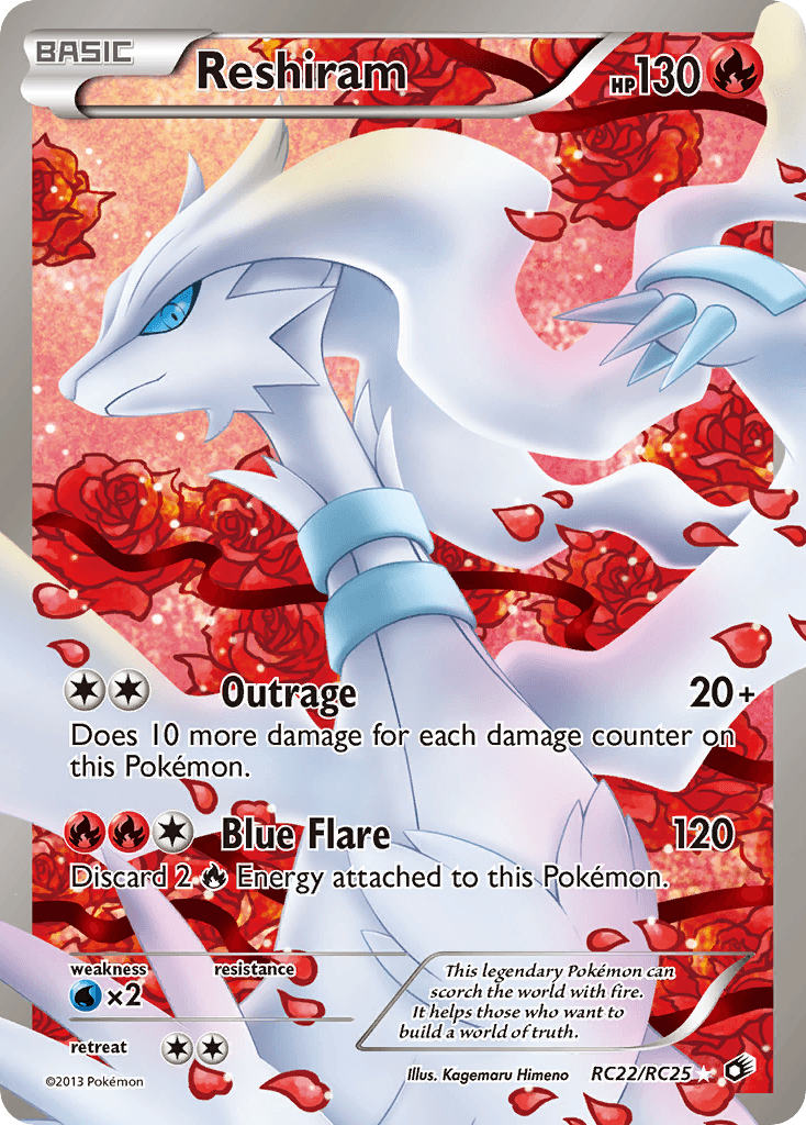 Reshiram (Legendary Treasures) #RC22