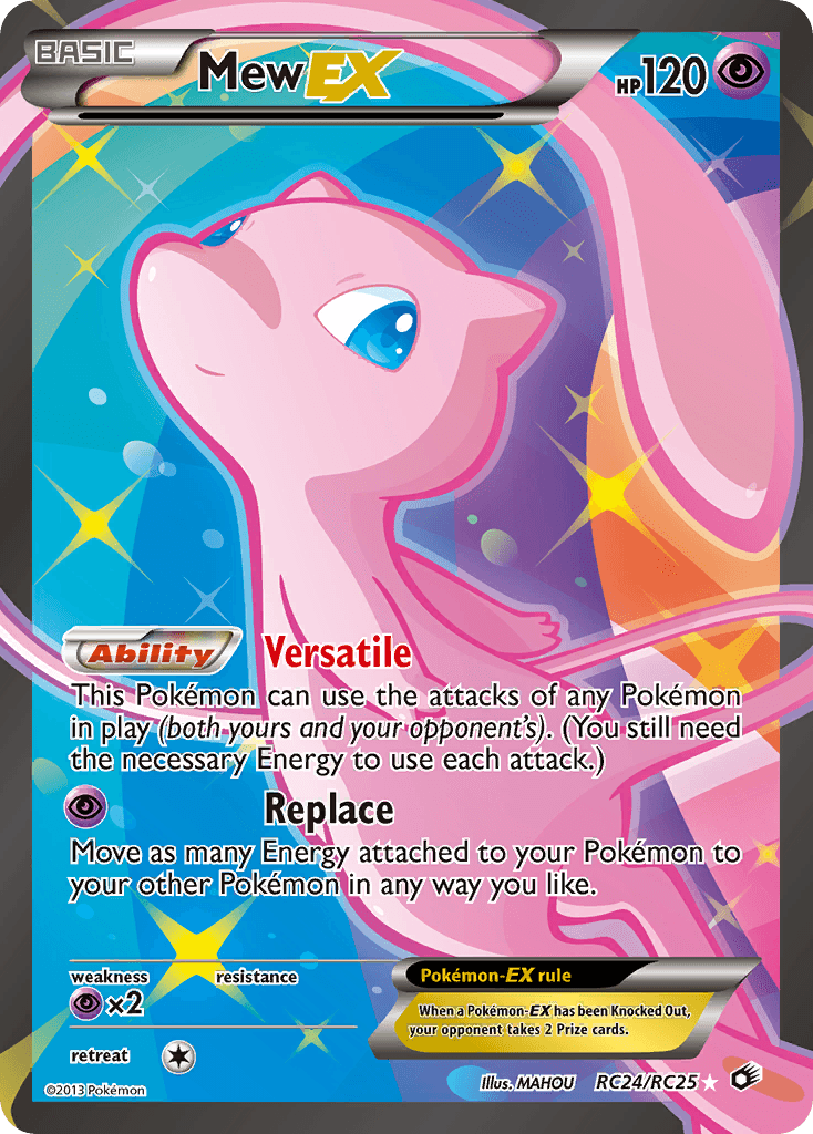 Mew-EX (Legendary Treasures) #RC24
