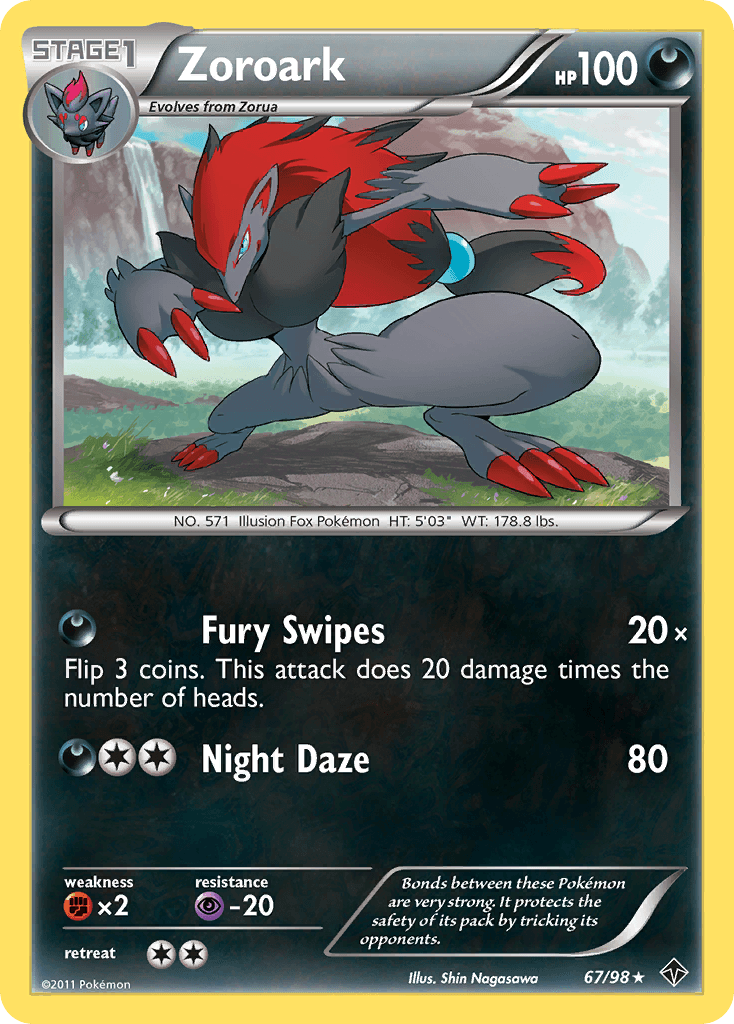 Zoroark (Emerging Powers) #67
