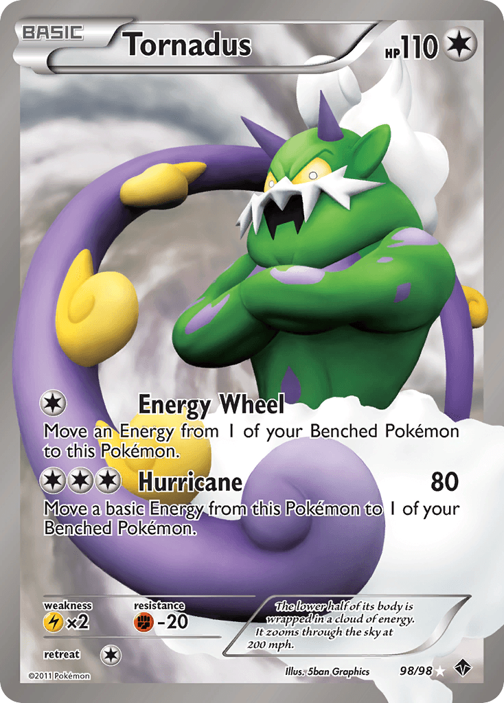 Tornadus (Emerging Powers) #98