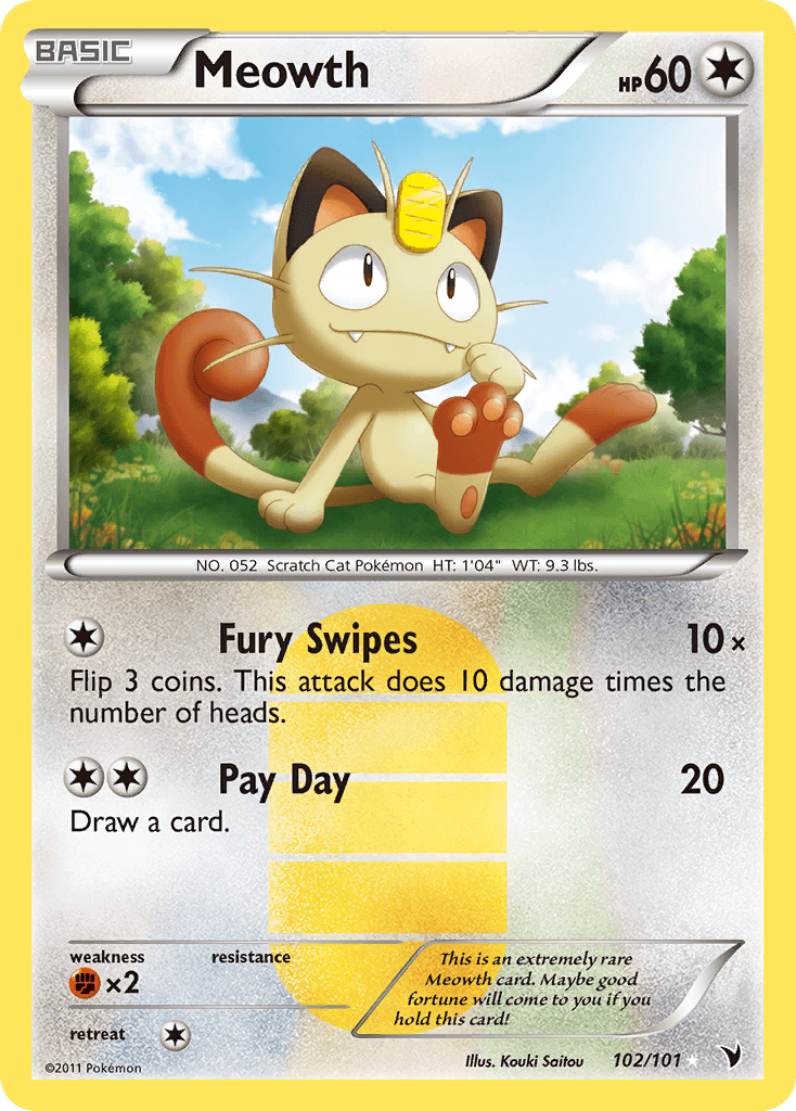 Meowth (Noble Victories) #102