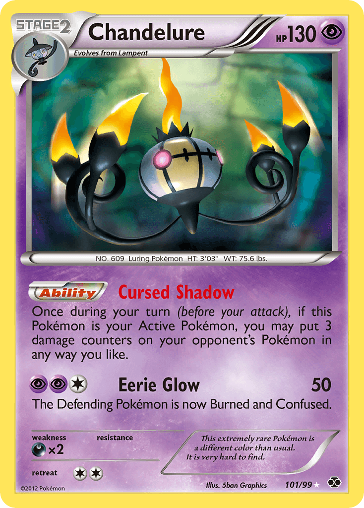 Chandelure (Next Destinies) #101