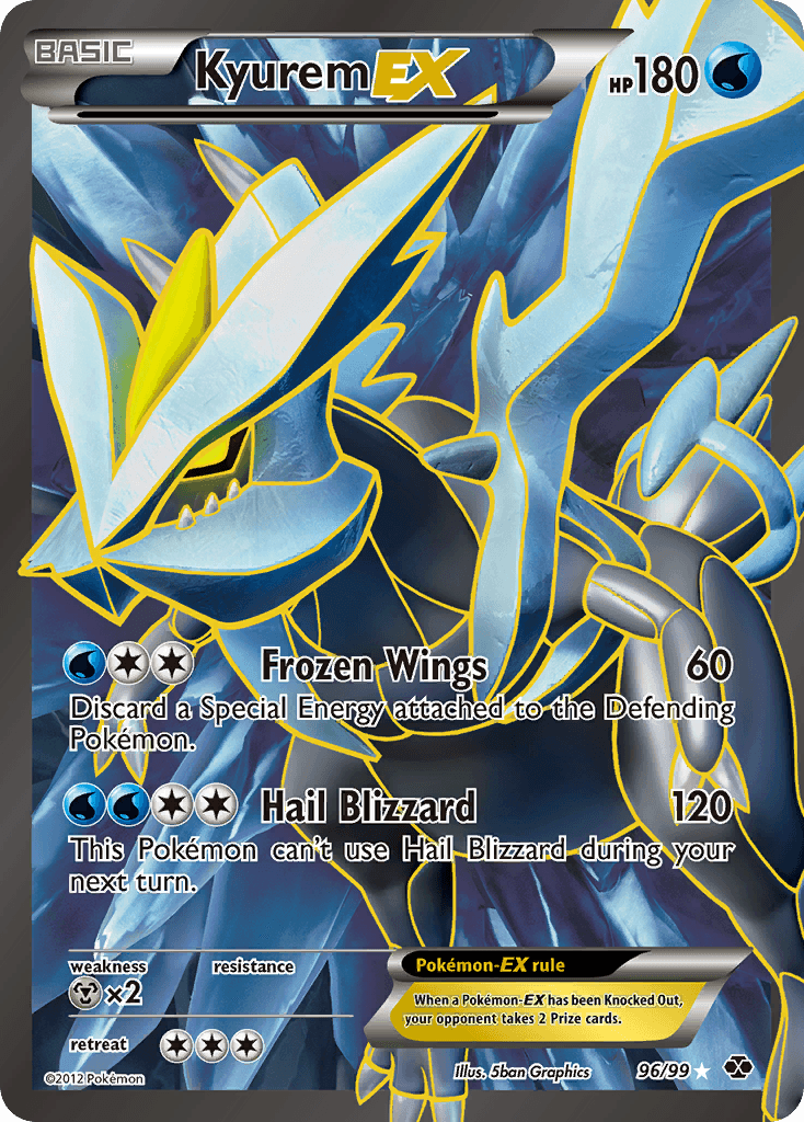 Kyurem-EX (Next Destinies) #96