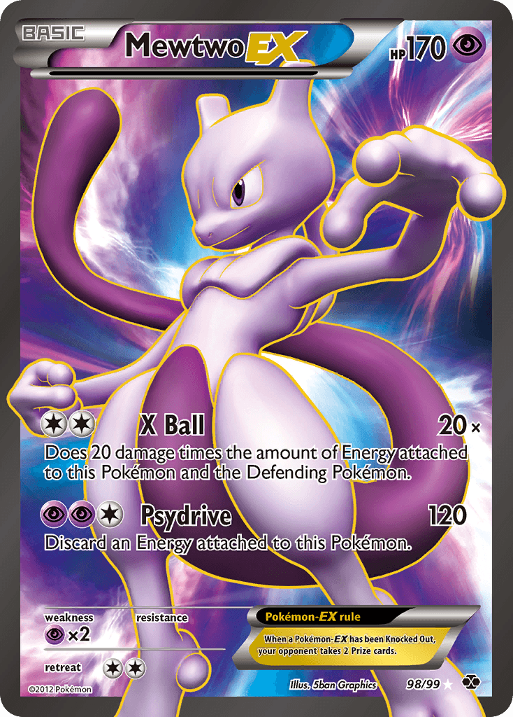 Mewtwo-EX (Next Destinies) #98