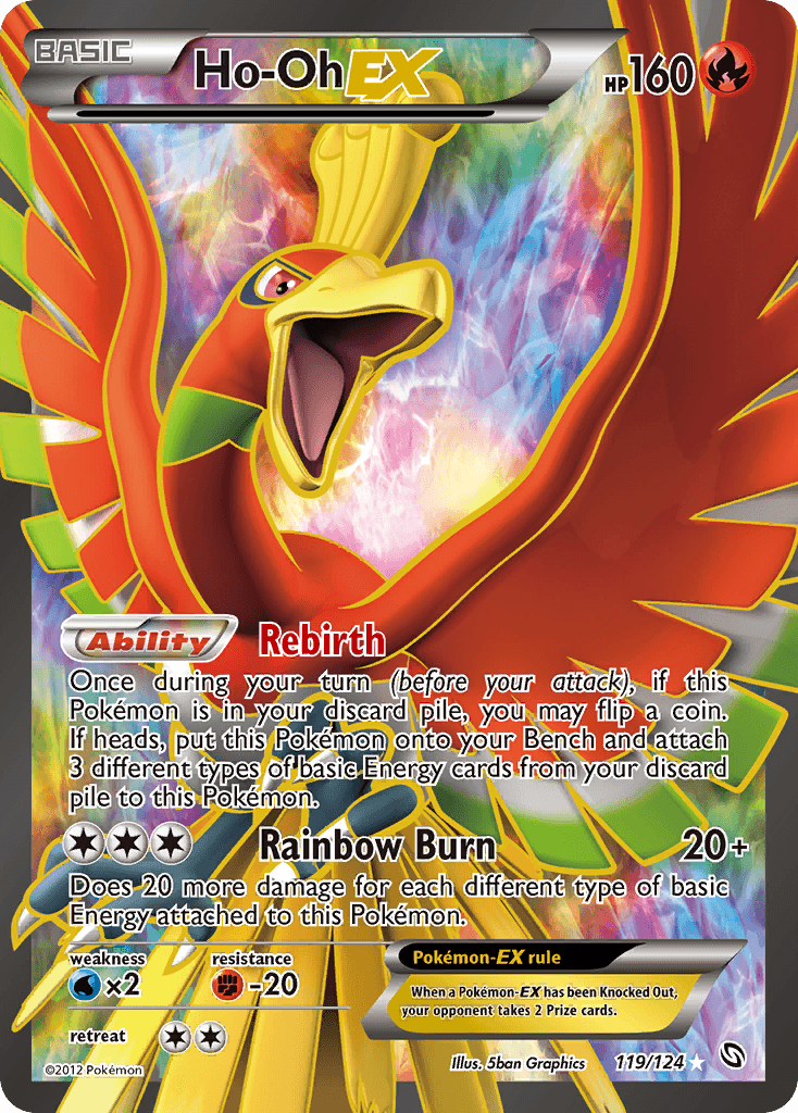 Ho-Oh-EX (Dragons Exalted) #119