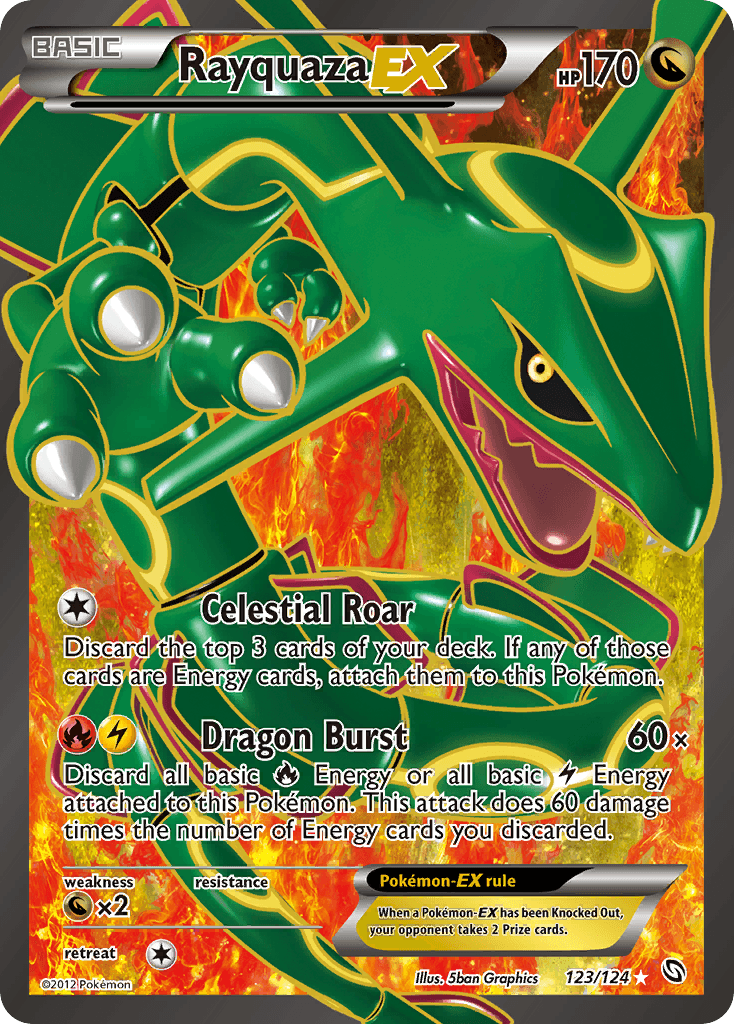 Rayquaza-EX (Dragons Exalted) #123