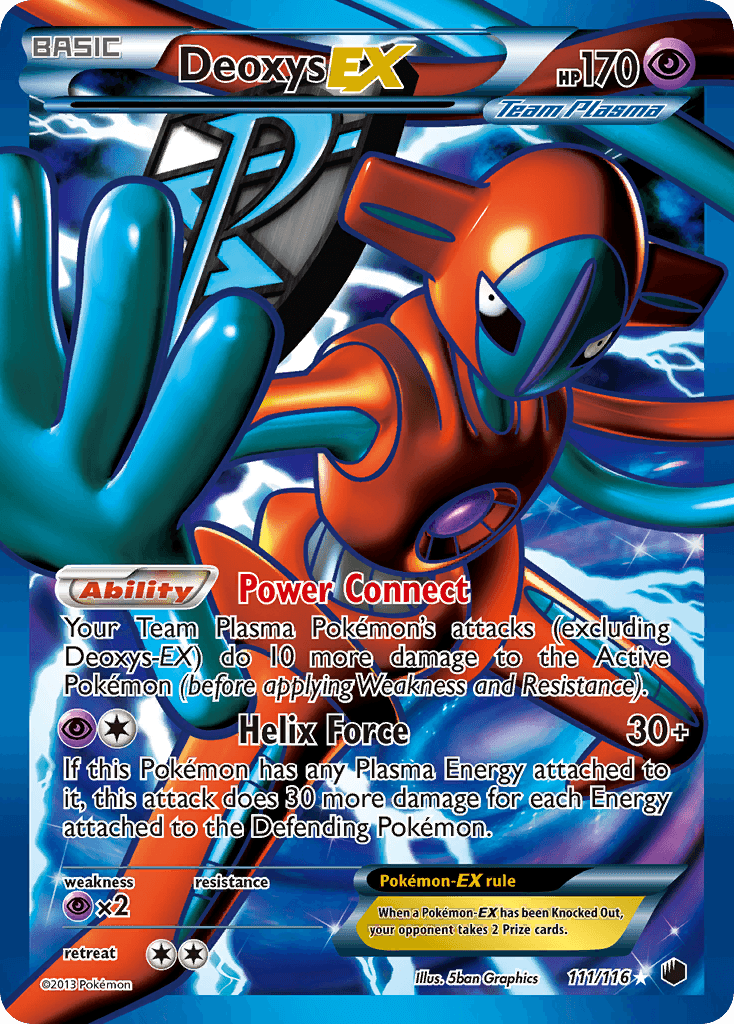 Deoxys-EX (Plasma Freeze) #111