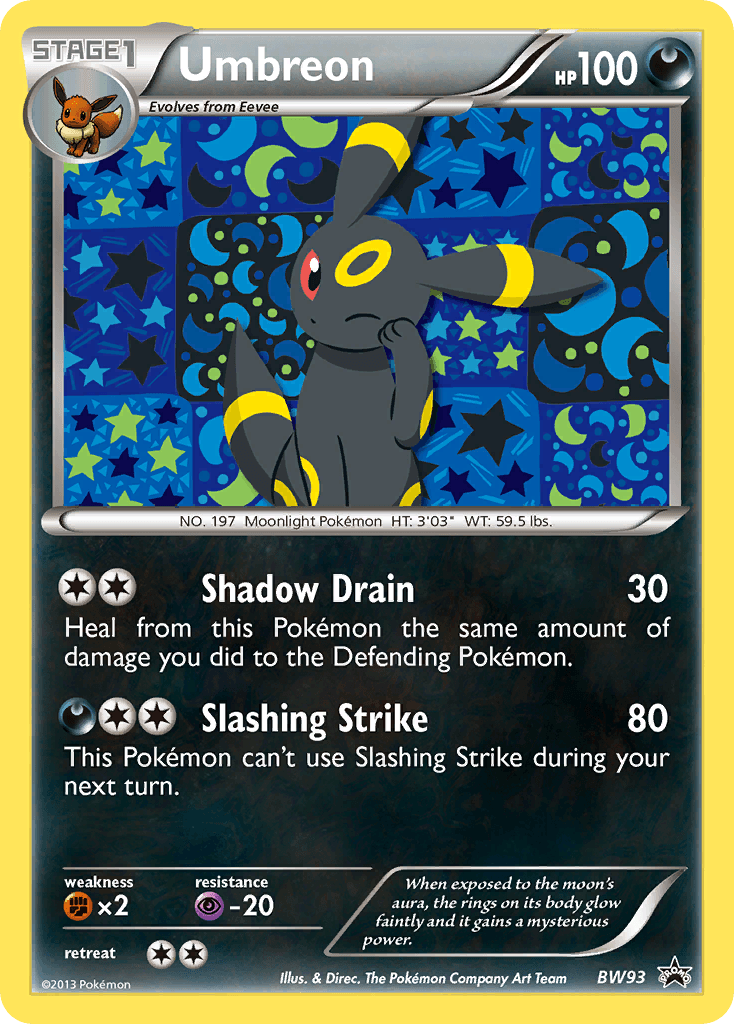 Umbreon (BW Black Star Promos) #BW93